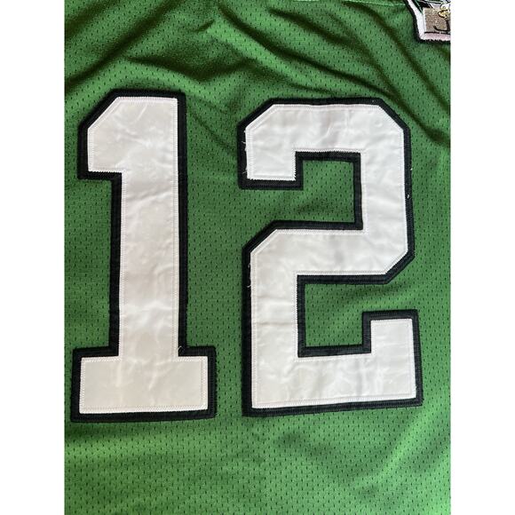 100% Authentic Randall Cunningham Mitchell & Ness 1992 Eagles Jersey Size 60 4XL - Picture 11 of 16